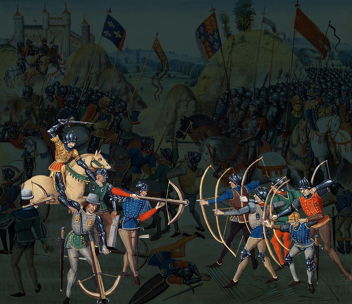 Schlacht bei Crécy Die Macht der Pfeile [GEO]
