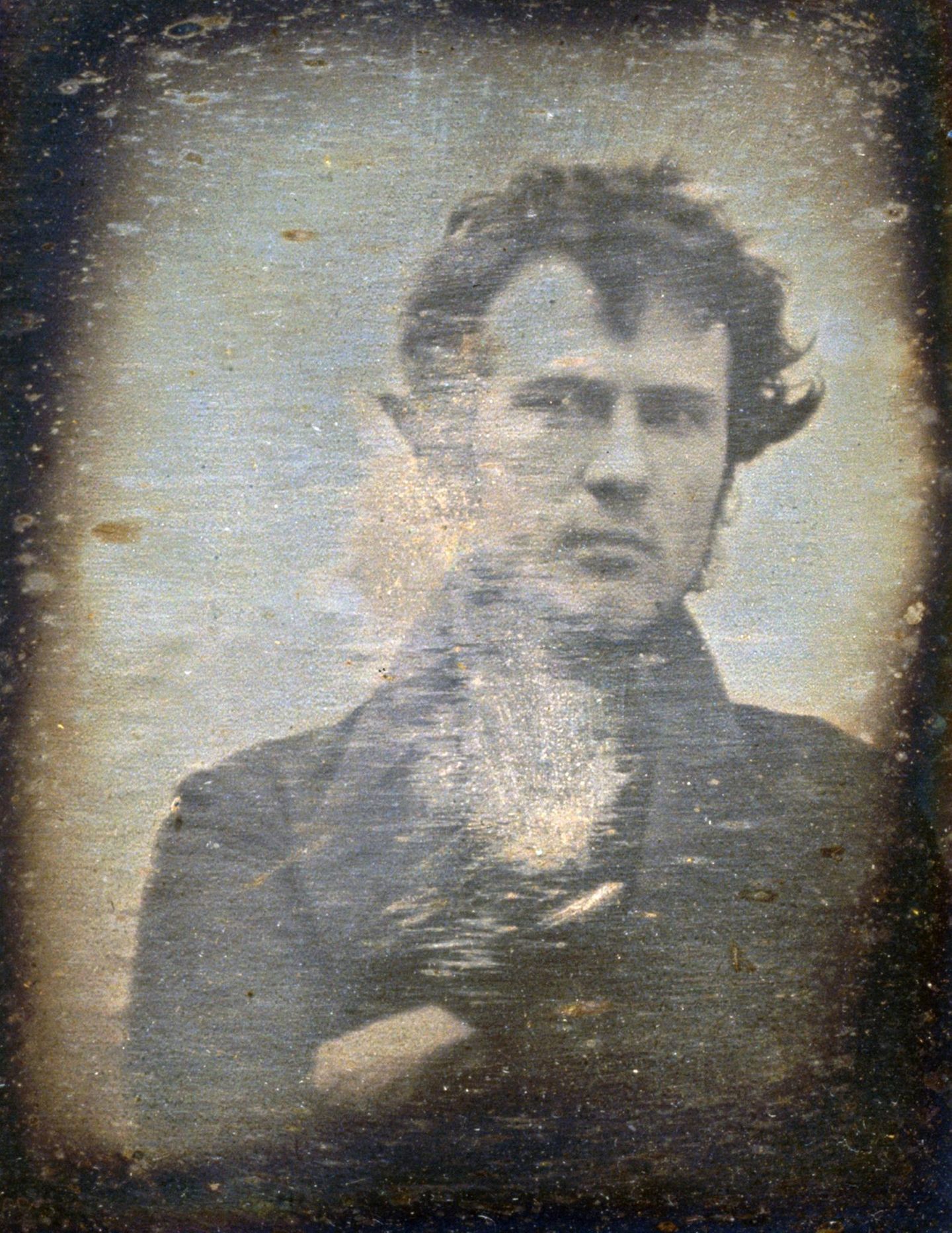 Alte Fotografie zeigt Portrait eines Mannes