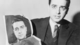 Edwin Land mit einem Polaroid-Selbstportrait