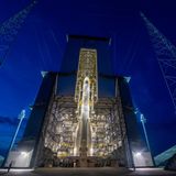 Ariane-6 in der Dämmerung