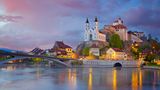 Schloss Aarburg und Fluss