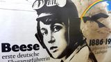 Filmplakat von einem Film über die erste deutsche Pilotin Amelie Beese
