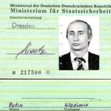 Identifikationskarte von Wladimir Putin