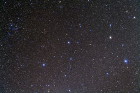 Aufnahme vom Sternenhimmel