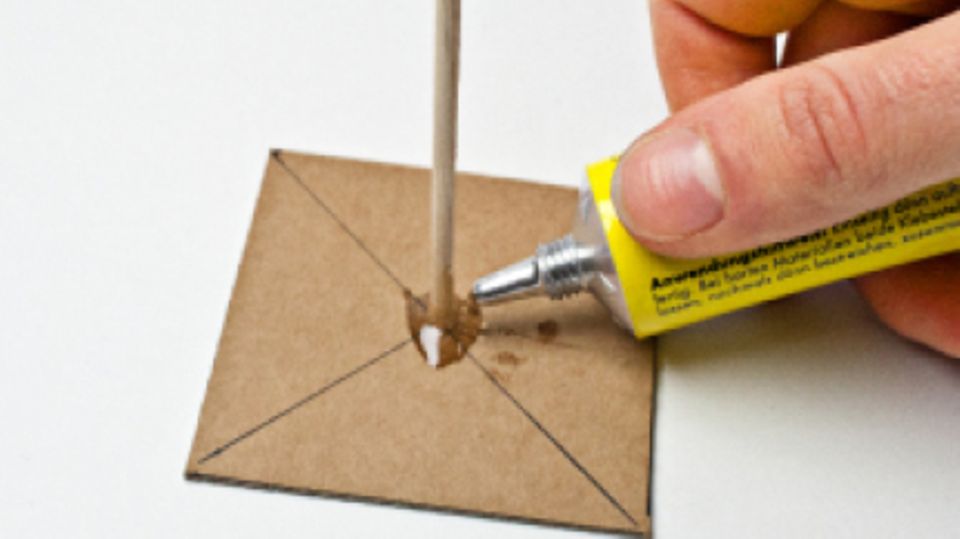 Windmühle zum selber basteln