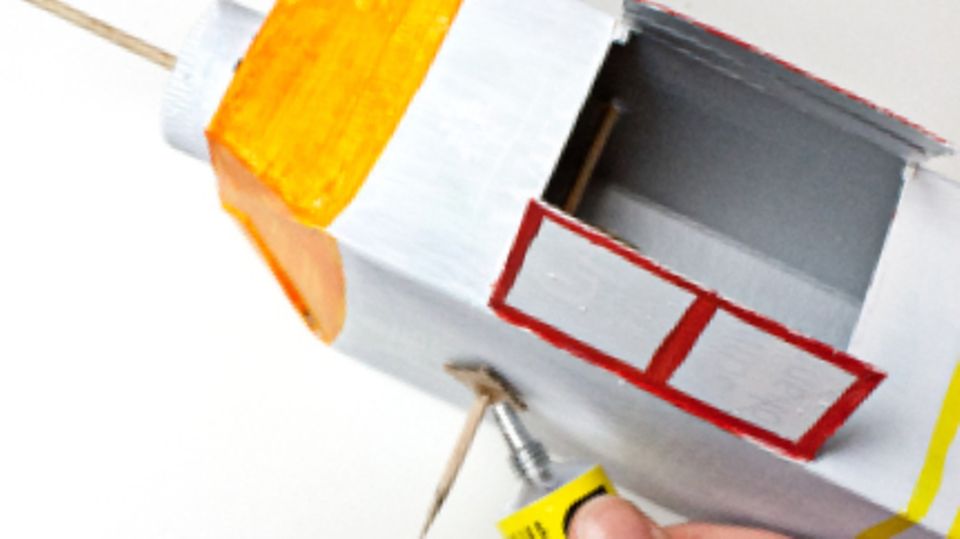 Windmühle zum selber basteln