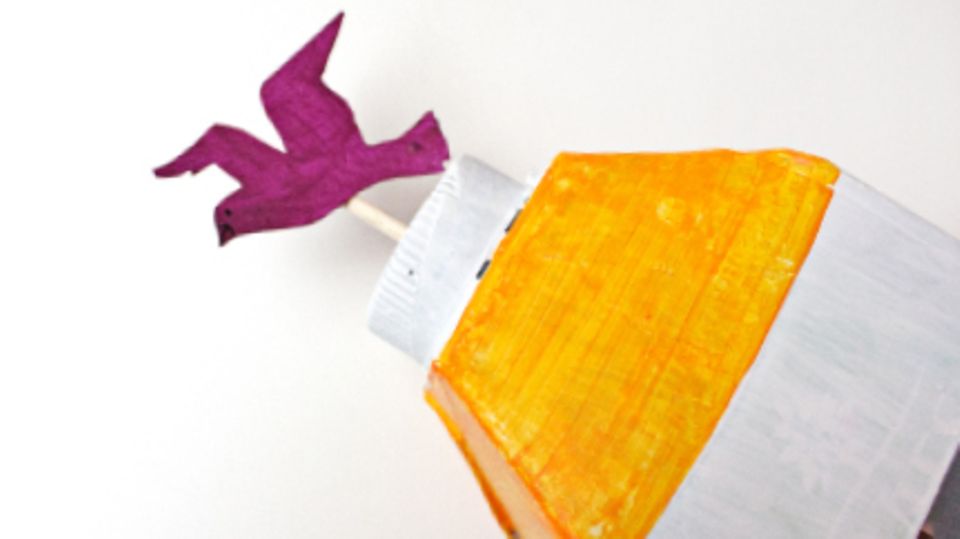 Windmühle zum selber basteln