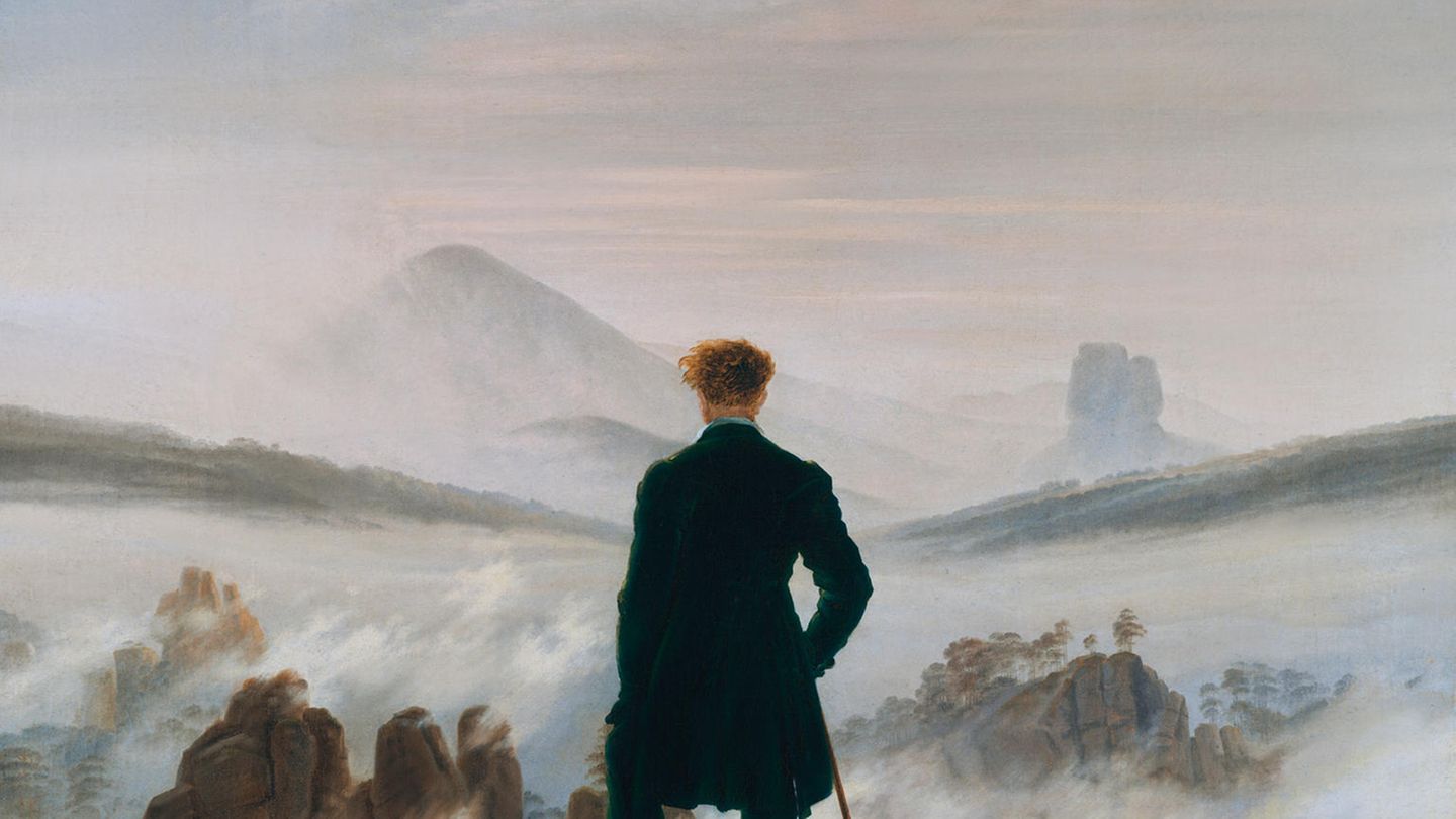 Der Wanderer über Dem Nebelmeer Interpretation Der Wanderer über dem Nebelmeer: Warum die Romantik-Ikone das Bild der