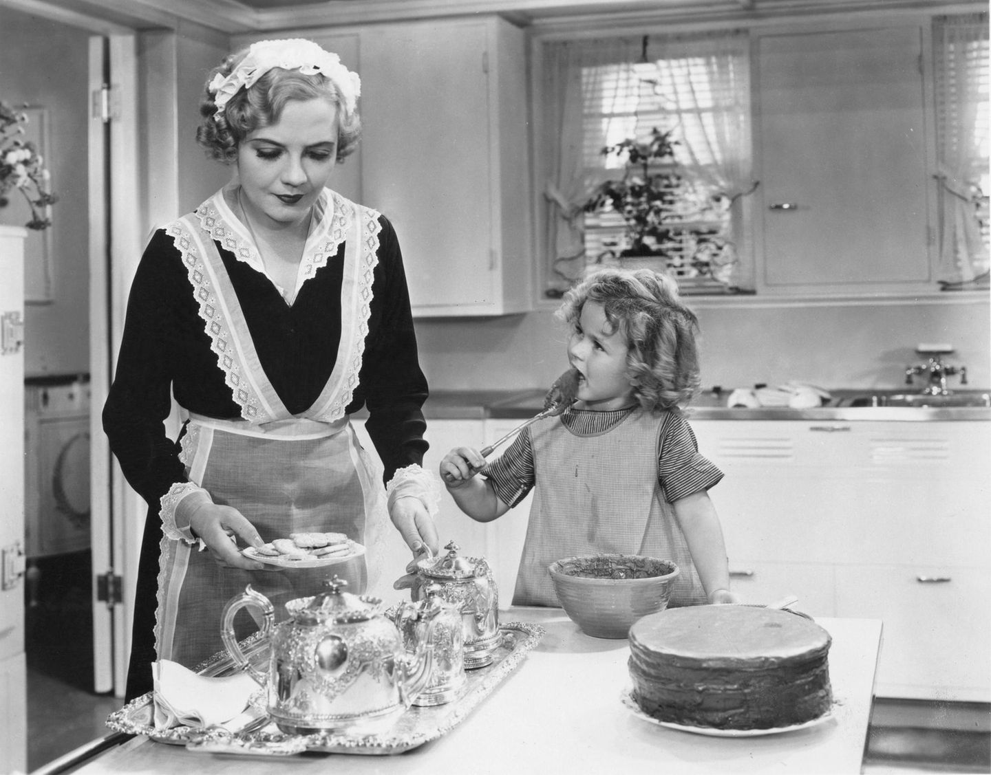 Shirley Jane Temple in einer Filmszene