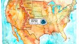 Der Weg von Monatana, nach Idaho, über Wyoming, Colorado und New Mexico