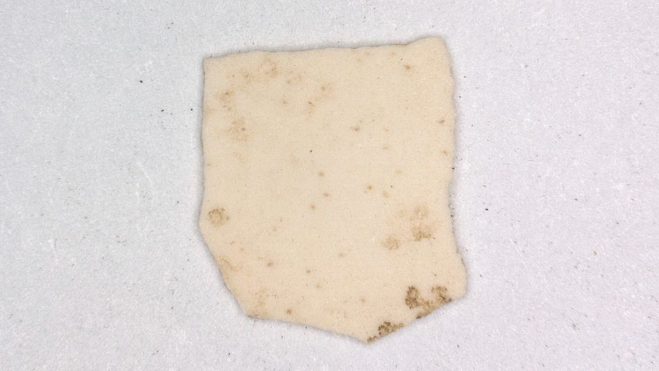 Frühester Nachweis: Einer der frühesten Belege für Hühner auf der Seidenstraße: Eierschalenfragment aus der Stätte von Bash Tepa Einer der frühesten Belege für Hühner auf der Seidenstraße: Eierschalenfragment aus der Stätte von Bash Tepa