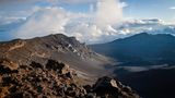 Haleakala Krater im frühen Sonnenlicht