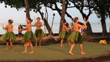 Hawaiianische traditionelle Hula Show