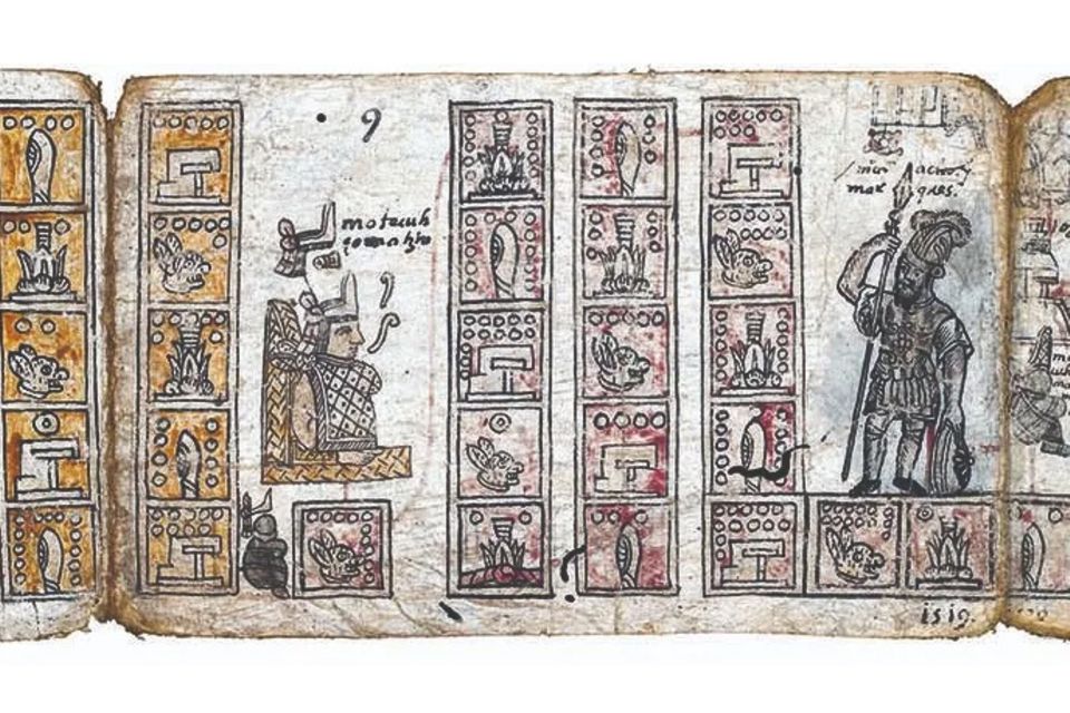 Bilderhandschrift der Azteken