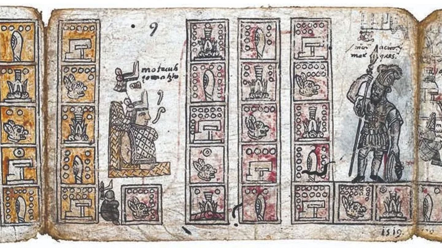 Bilderhandschrift der Azteken