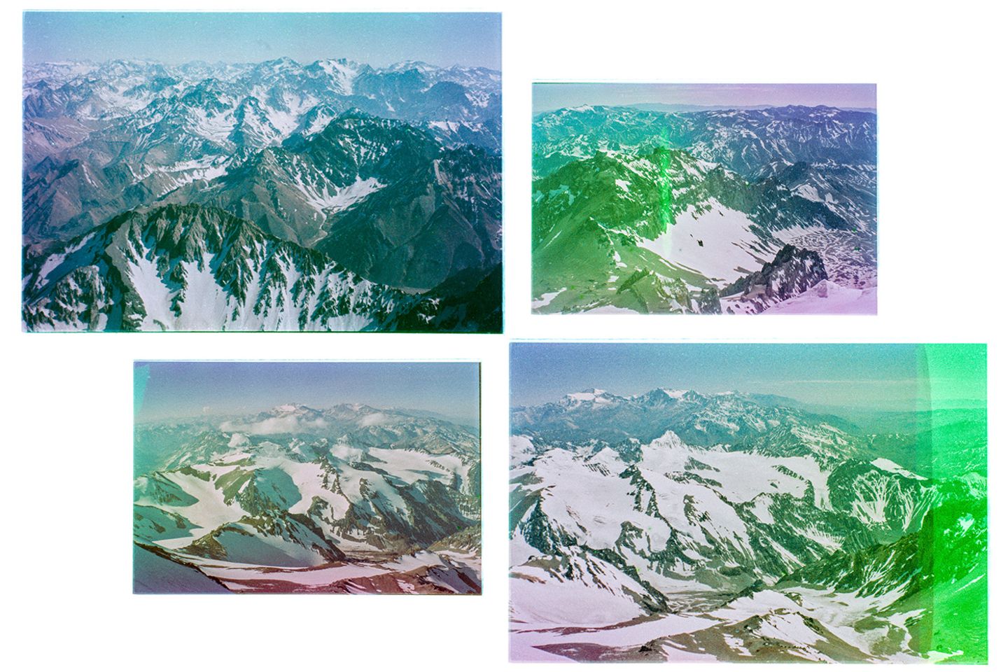 Auf ihrer Tour werden die Bergsteigerinnen und Bergsteiger im Jahr 1973 mit spektakulären Ausblicken auf die umliegenden Täler und Gletscher belohnt