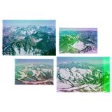 Auf ihrer Tour werden die Bergsteigerinnen und Bergsteiger im Jahr 1973 mit spektakulären Ausblicken auf die umliegenden Täler und Gletscher belohnt