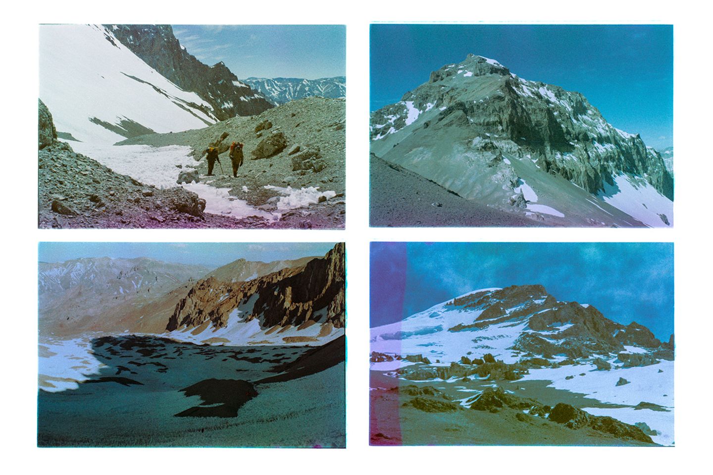 zerklüftete Gipfelregion des Aconcaguas