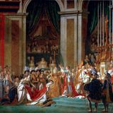 Es war ein unerhörter Akt: Am 2. Dezember 1804 setzte sich Napoleon am Altar von Notre-Dame eine goldene Lorbeerkrone auf den Kopf – und krönte sich damit selbst zum Kaiser der Franzosen. Und gleich darauf seine Frau Josephine zur Kaiserin. Er zeigte allen Beobachtern: Der Herrscher verdankt die Kaiserwürde nicht seinen Vorfahren, sondern allein der eigenen Macht. Papst Pius VII., der Napoleon gesalbt hatte, erfuhr unterdessen eine erniedrigende Behandlung 