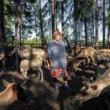 Züchterin Alla Kurbaltinowa zahlt viel Geld für die Impfungen ihrer Rentiere: Im Tauwasser des Permafrosts finden sich oft Krankheitserreger