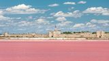 Die Salinen vor dem mehr als 2000 Jahre alten Städtchen Aigues-Mortes ("Tote Wasser") ganz im Westen der Camargue erstrahlen rosa, lila, rot. Urheber des Farbspektakels ist nicht etwa das Salz, sondern "Dunaliella Salina", eine Alge, die unter hoher Licht- und Salzkonzentration Beta-Carotin anreichert. Besonders fotogen sind die Salinen aus erhöhter Perspektive: zum Beispiel von der mittelalterlichen Stadtmauer, die als eine der wenigen komplett intakt geblieben ist. Sowieso ist das Städtchen selbst ein Augenschmaus: In den Gassen schmiegen sich Cafés, Kunsthandwerkerstätten und kleine Läden aneinander.