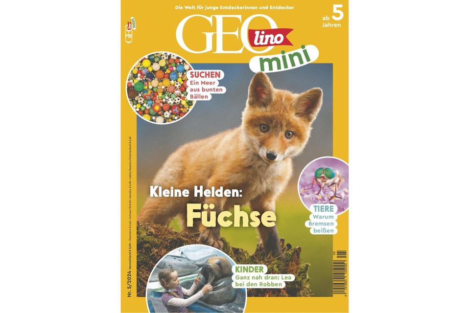 GEOlino Mini Nr 5/2024: Kleine Helden: Füchse