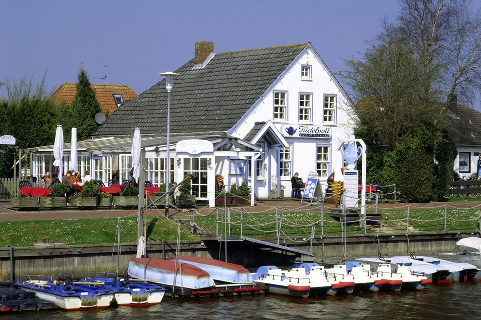 Teestube "Tüdelpott" am Siel