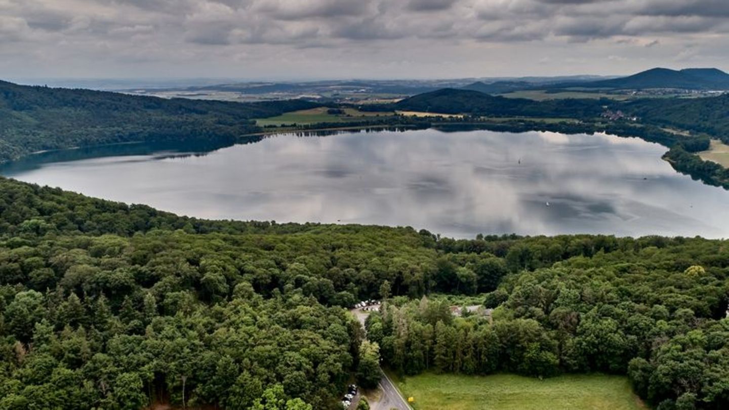 Der Eifel-Vulkanismus ist noch aktiv. Foto: Thomas Frey/dpa Der Eifel-Vulkanismus ist noch aktiv. Foto: Thomas Frey/dpa