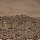 Drone Ingenuity versteckt  zwischen Geröll