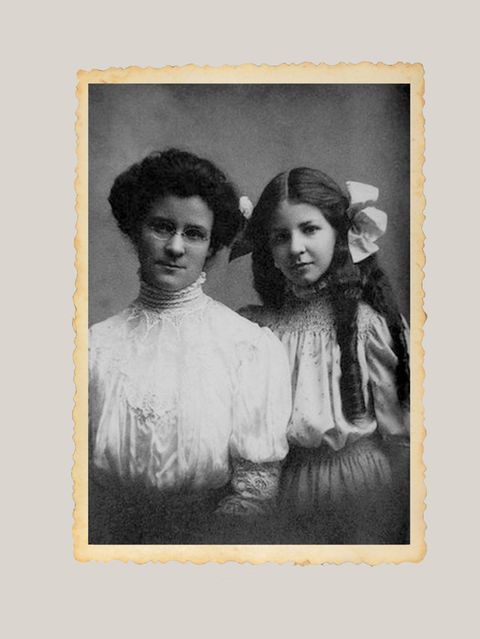 Katharine Briggs (links) und ihre Tochter Isabel