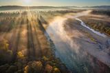 Morgennebel an der Isar