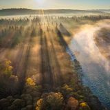 Morgennebel an der Isar