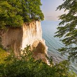Klippe vom Sonnenlicht beschienen