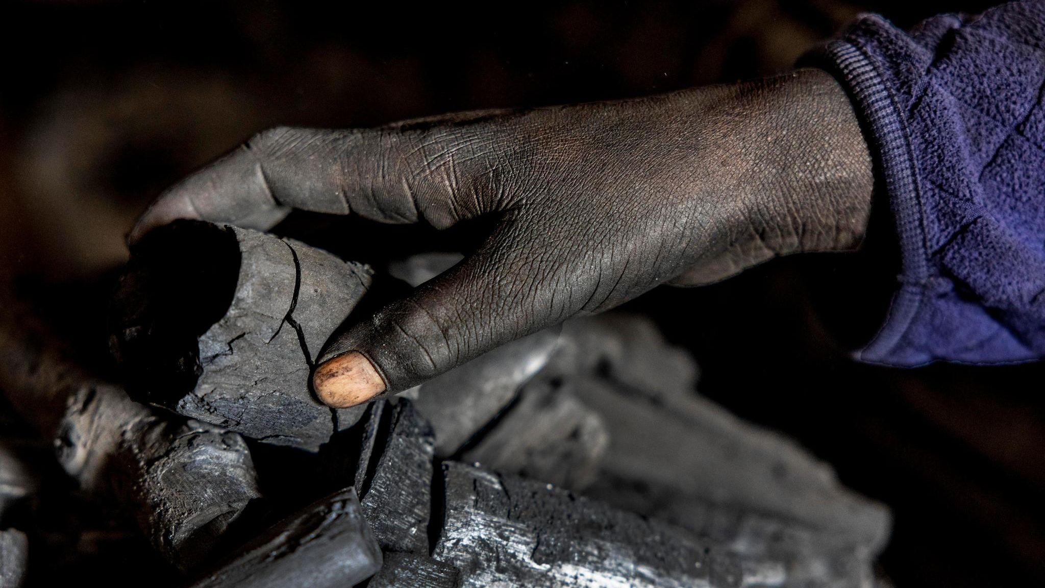 Holzkohle besteht fast nur aus Kohlenstoff. Damit ist es viel leichter als Holz, erzeugt mehr Hitze und qualmt weniger. Allein in Afrika werden jährlich rund 37 Millionen Tonnen produziert. Dafür muss ein Vielfaches an Holz eingeschlagen werden