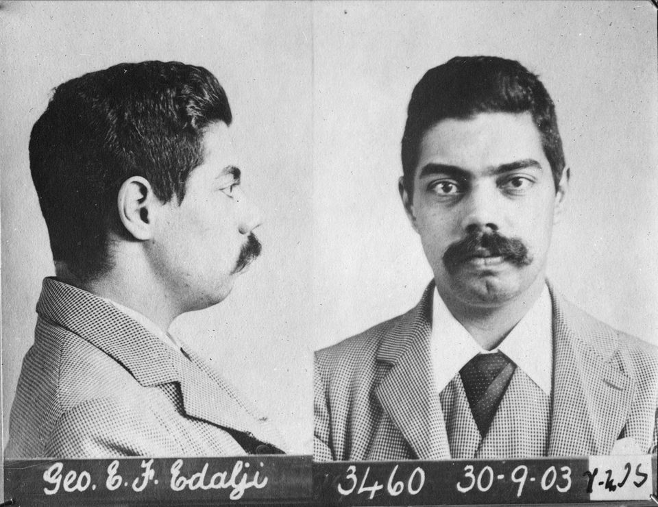 Polizeifoto von George Edalji