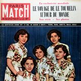 Dionne Fünflinge posieren auf einem Cover