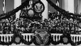 Franklin D. Roosevelt am Rednerpult