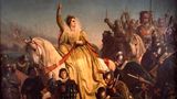 Könign Elisabeth spricht zu ihren Truppen