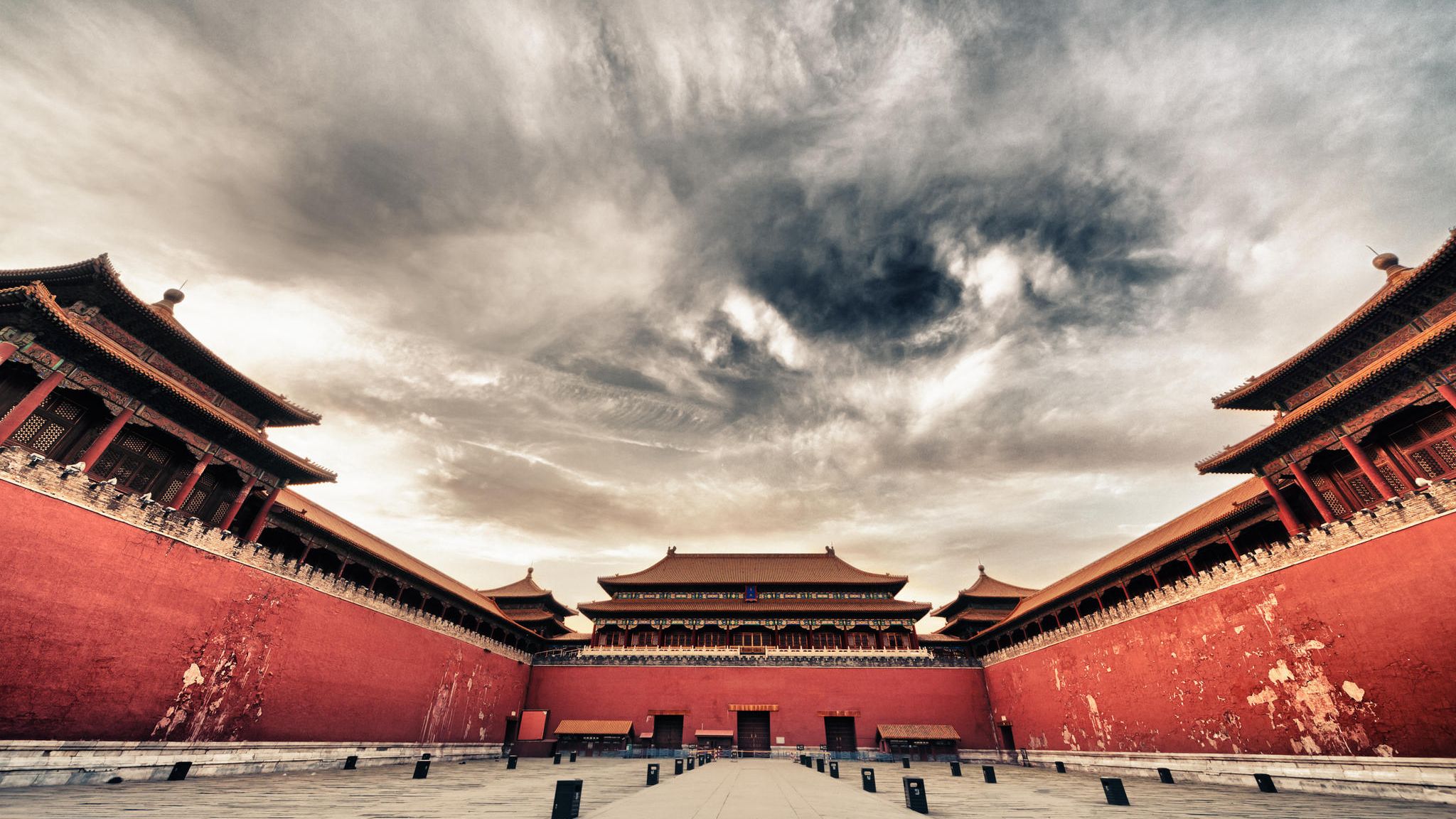 Mittagstor in der Verbotenen Stadt Mittagstor in der Verbotenen Stadt