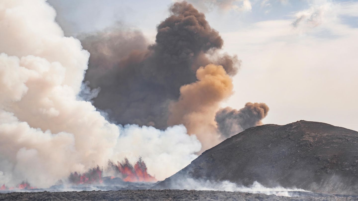 Vulkanausbruch auf Island im Mai und Juni 2024
