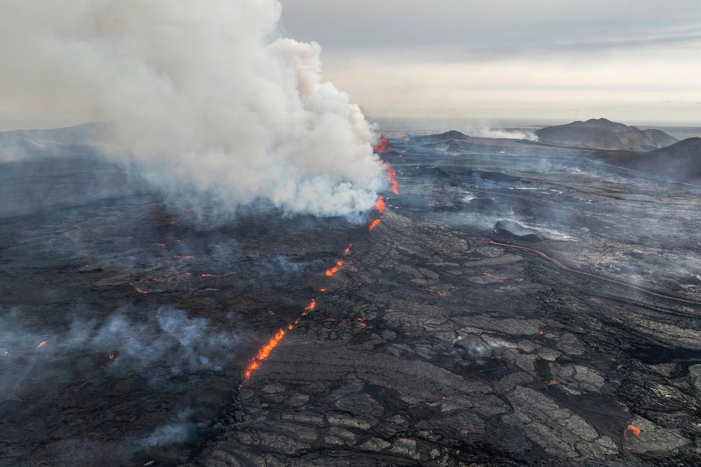Vulkanausbruch auf Island