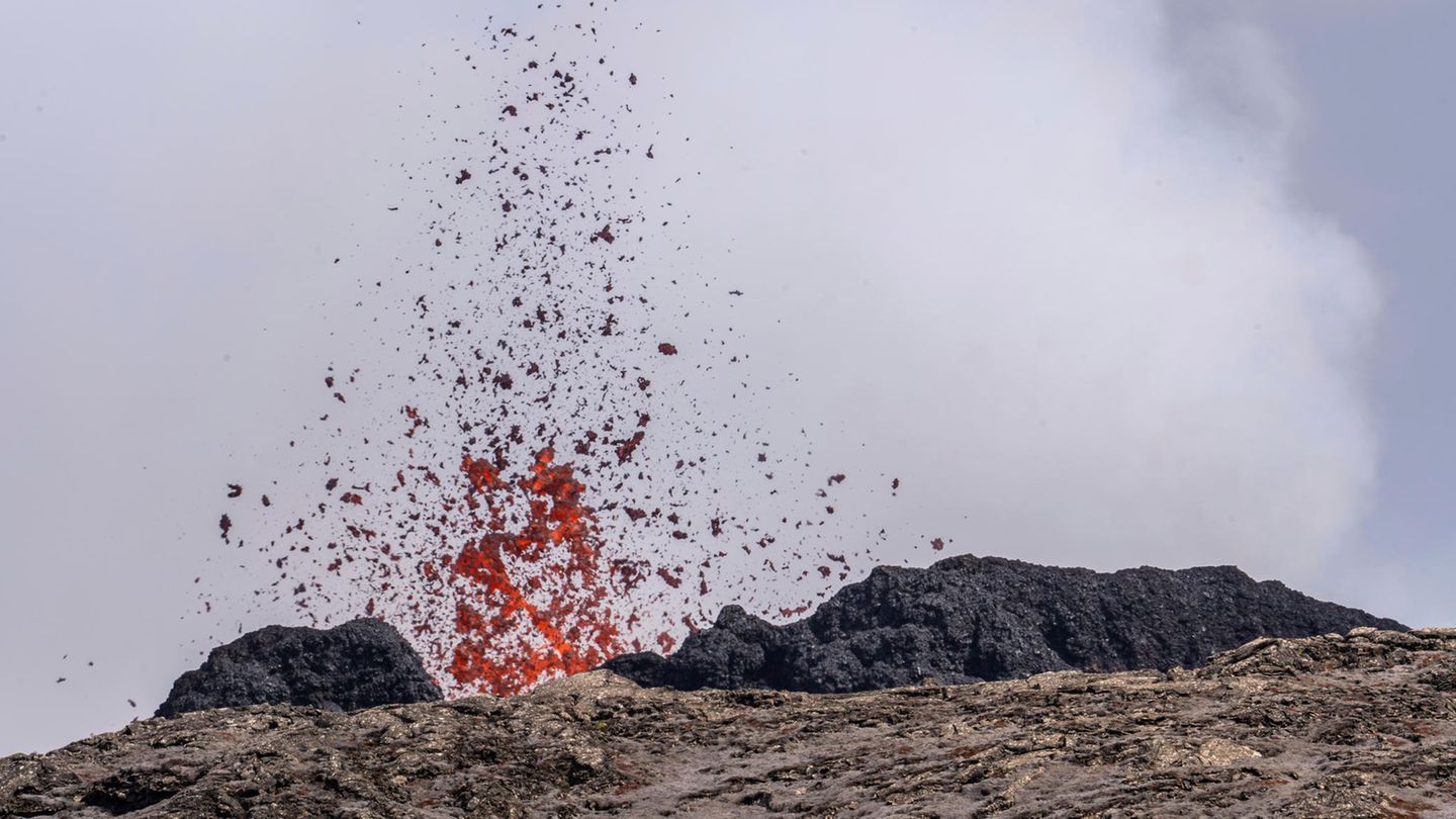 Vulkanausbruch auf Island im Mai und Juni 2024