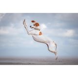 Doppelter High five oder Tanzeinlage? Was auch immer Hündin "Pepper" vorhatte, Fotografin Vera Faupel hat für den Schnappschuss im richtigen Moment auf den Auslöser gedrückt.