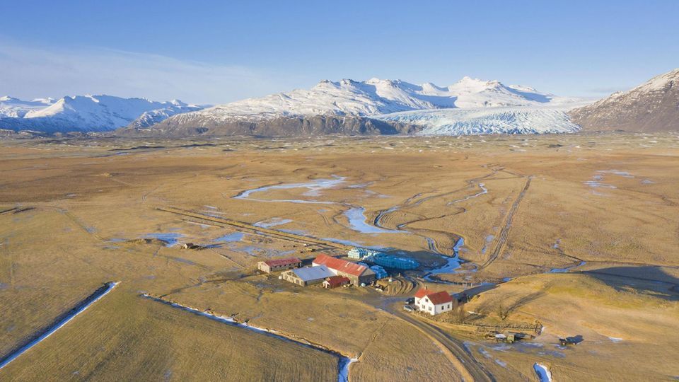 Im Südosten Islands liegt der größte Gletscher Europas: der Vatnajökull