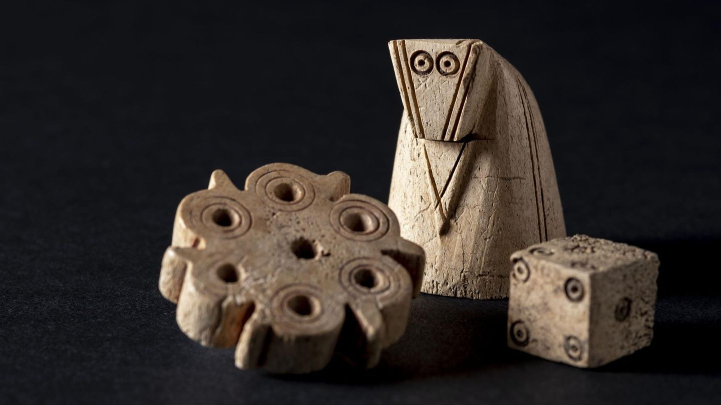 Spielfiguren aus dem Mittelalter