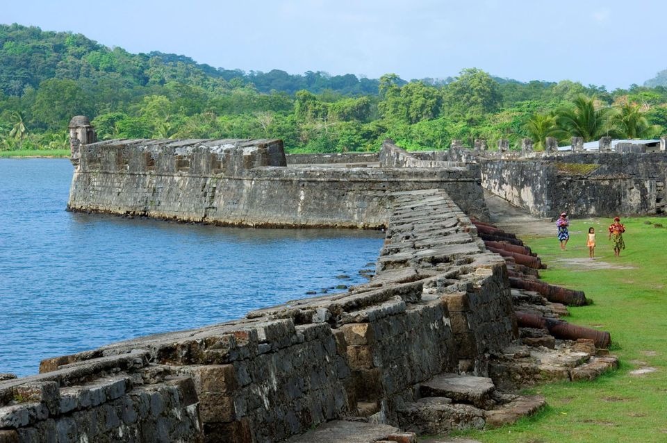 Portobelo mit Blick aufs Wasser Portobelo mit Blick aufs Wasser