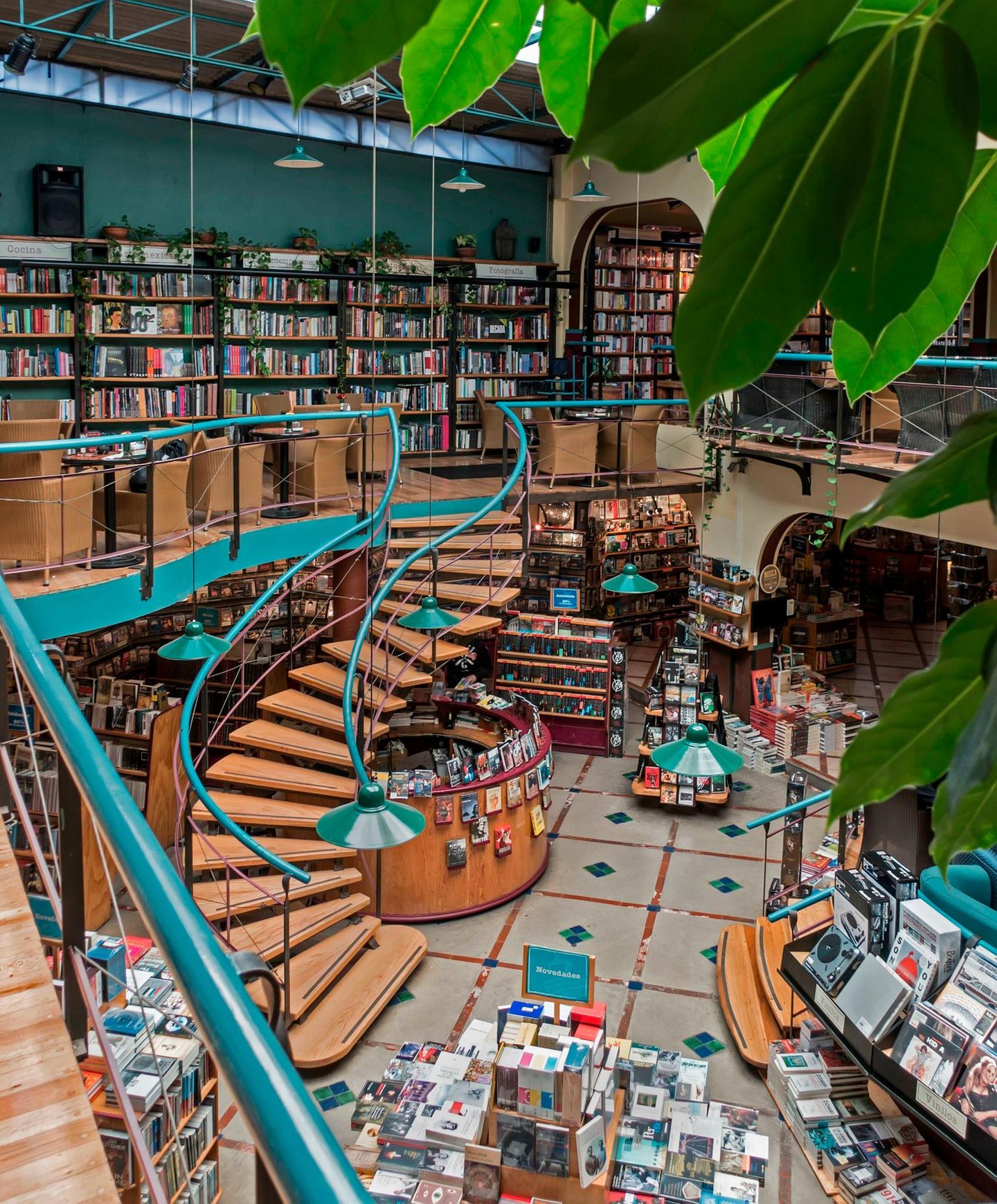 El Pendulo cafeteria and bookstore, Polanco, Mexico City, Mexico