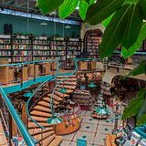 El Pendulo cafeteria and bookstore, Polanco, Mexico City, Mexico