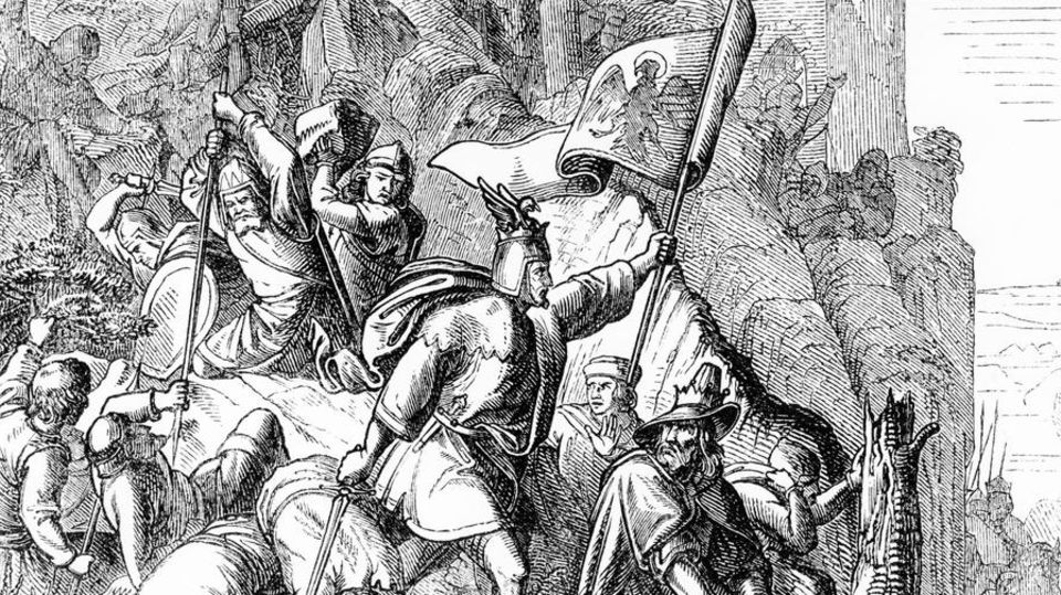 Erster Italienzug Kaiser Friedrichs I.