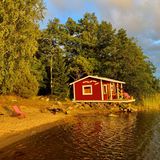 Blick auf die Bucht von Majorsgrund